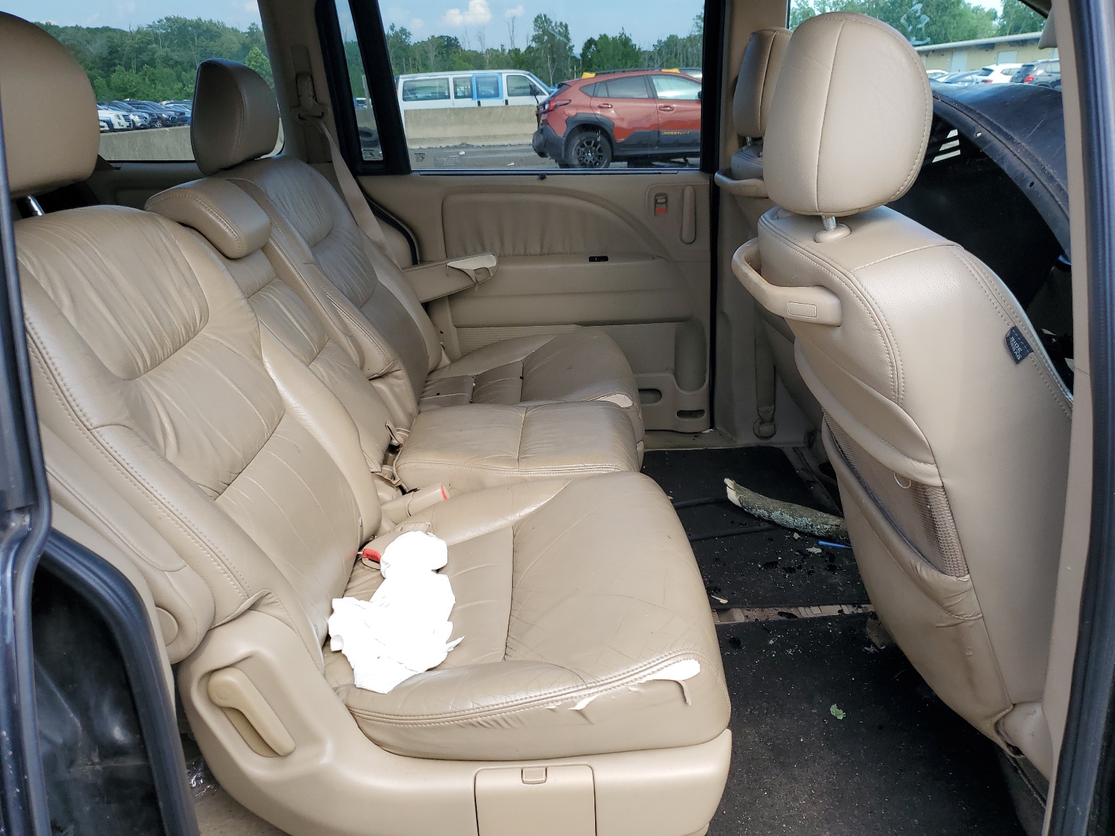 5FNRL38737B125958 2007 Honda Odyssey Exl