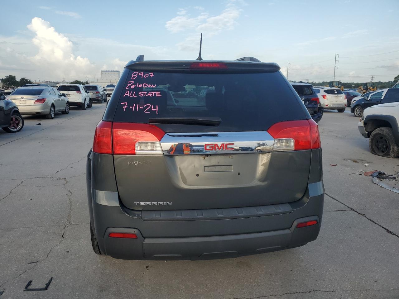 2013 GMC Terrain Slt VIN: 2GKALUEK8D6192539 Lot: 64872584