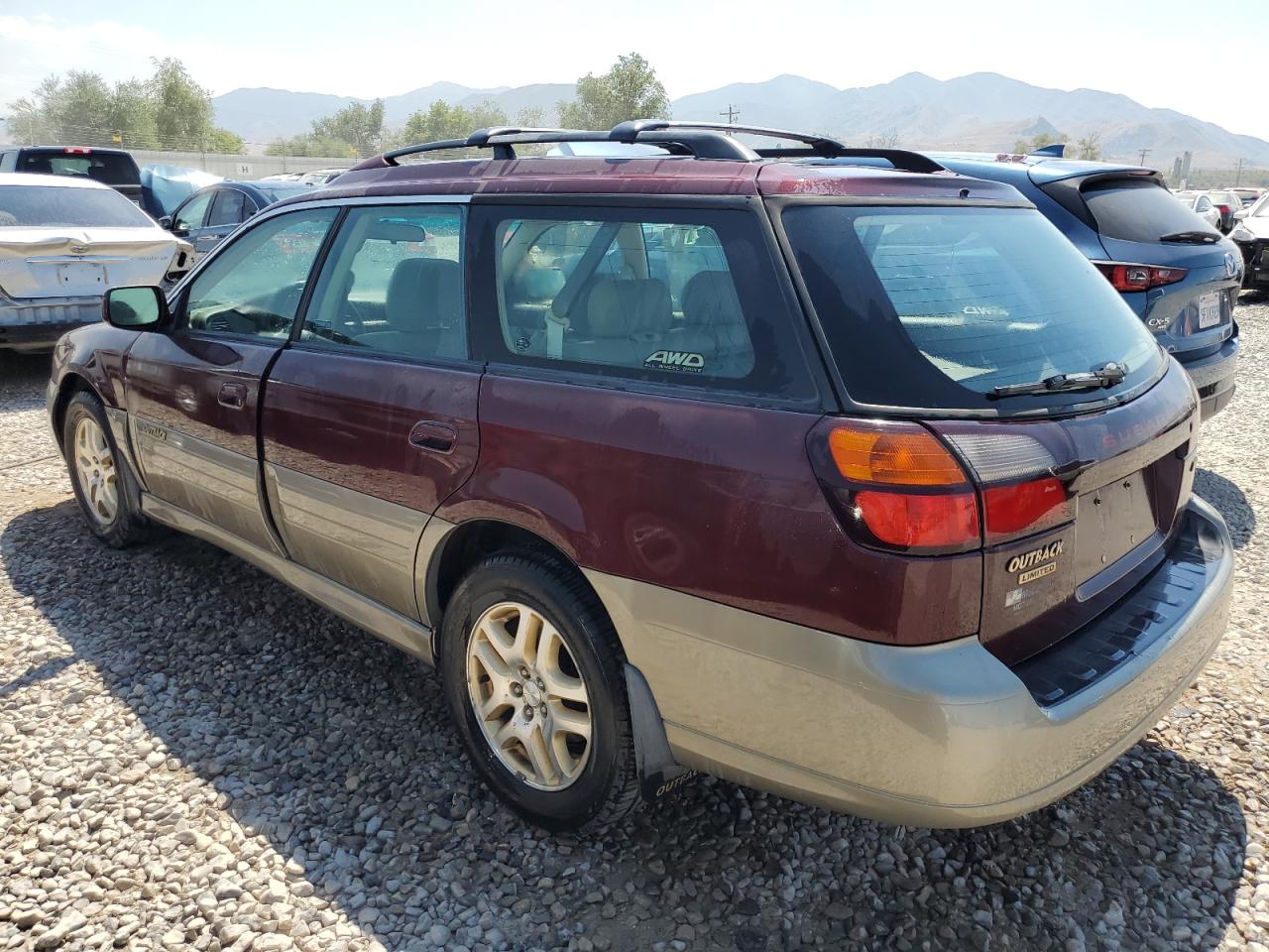 2001 Subaru Legacy Outback Limited VIN: 4S3BH686617623628 Lot: 62613504