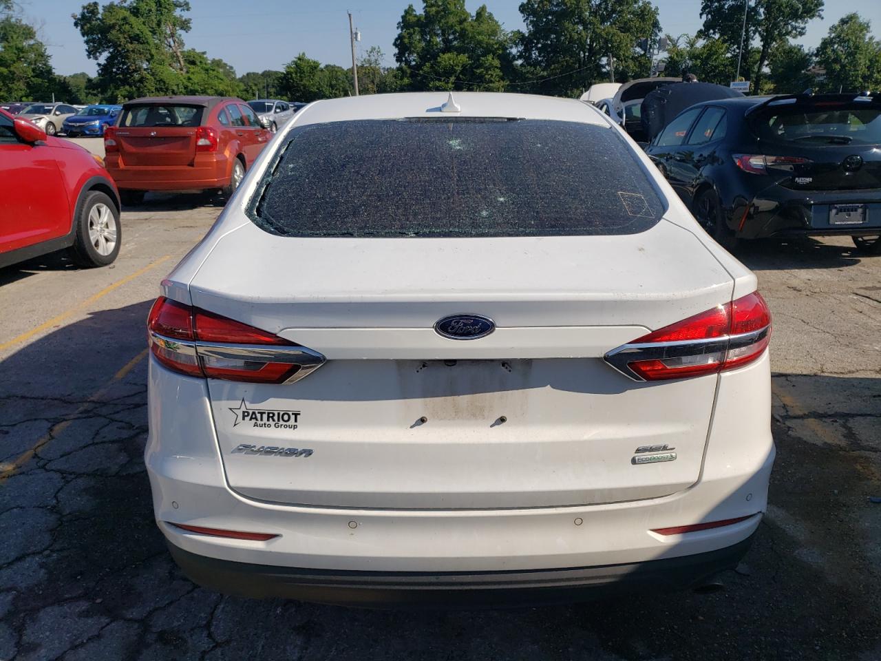 2019 Ford Fusion Sel VIN: 3FA6P0CD9KR233467 Lot: 62317524