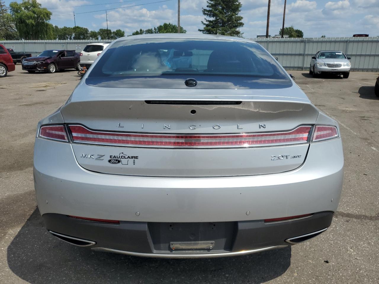 2018 Lincoln Mkz Reserve VIN: 3LN6L5F94JR607696 Lot: 63190384