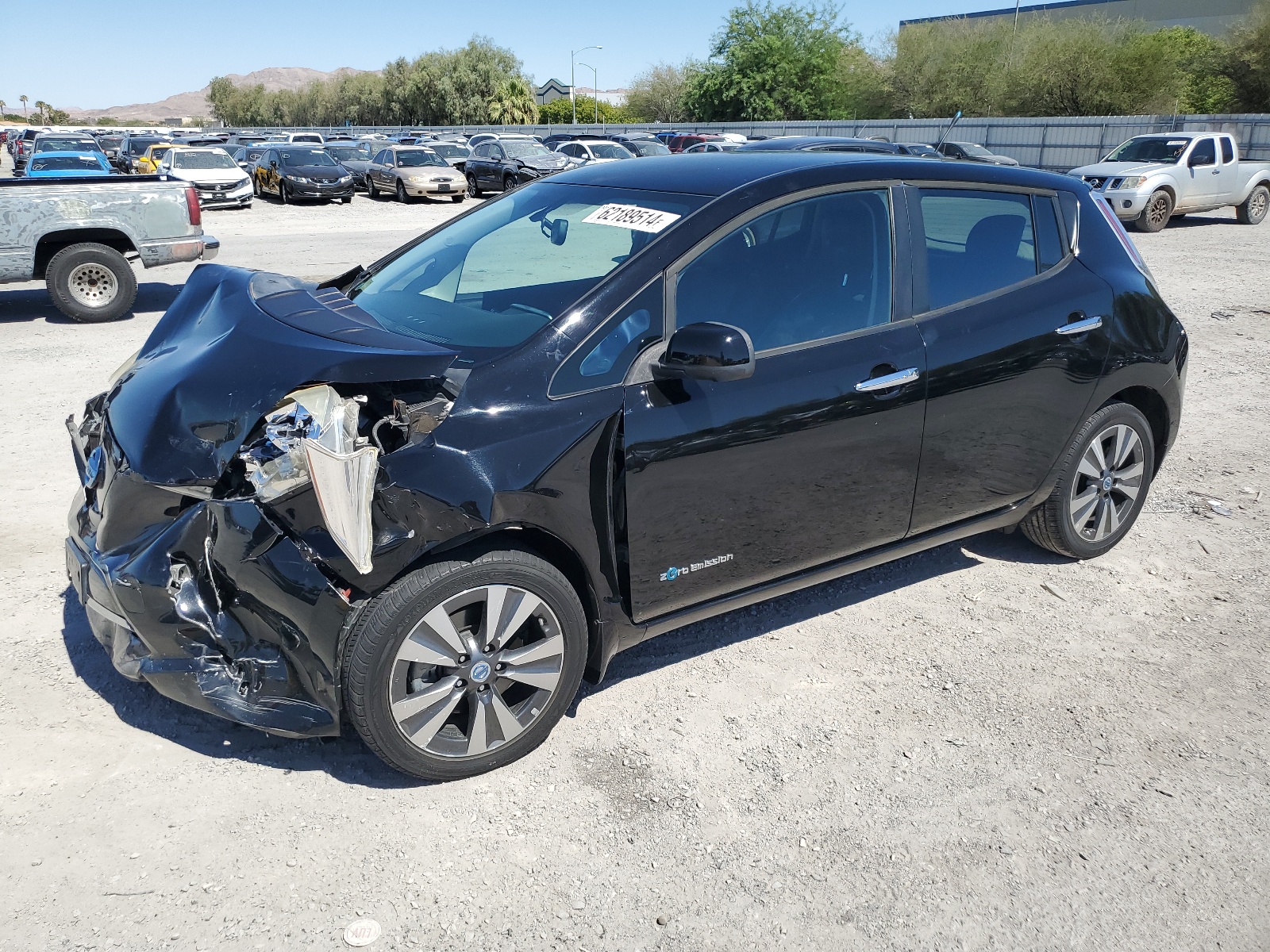 2014 Nissan Leaf S vin: 1N4AZ0CP4EC338760