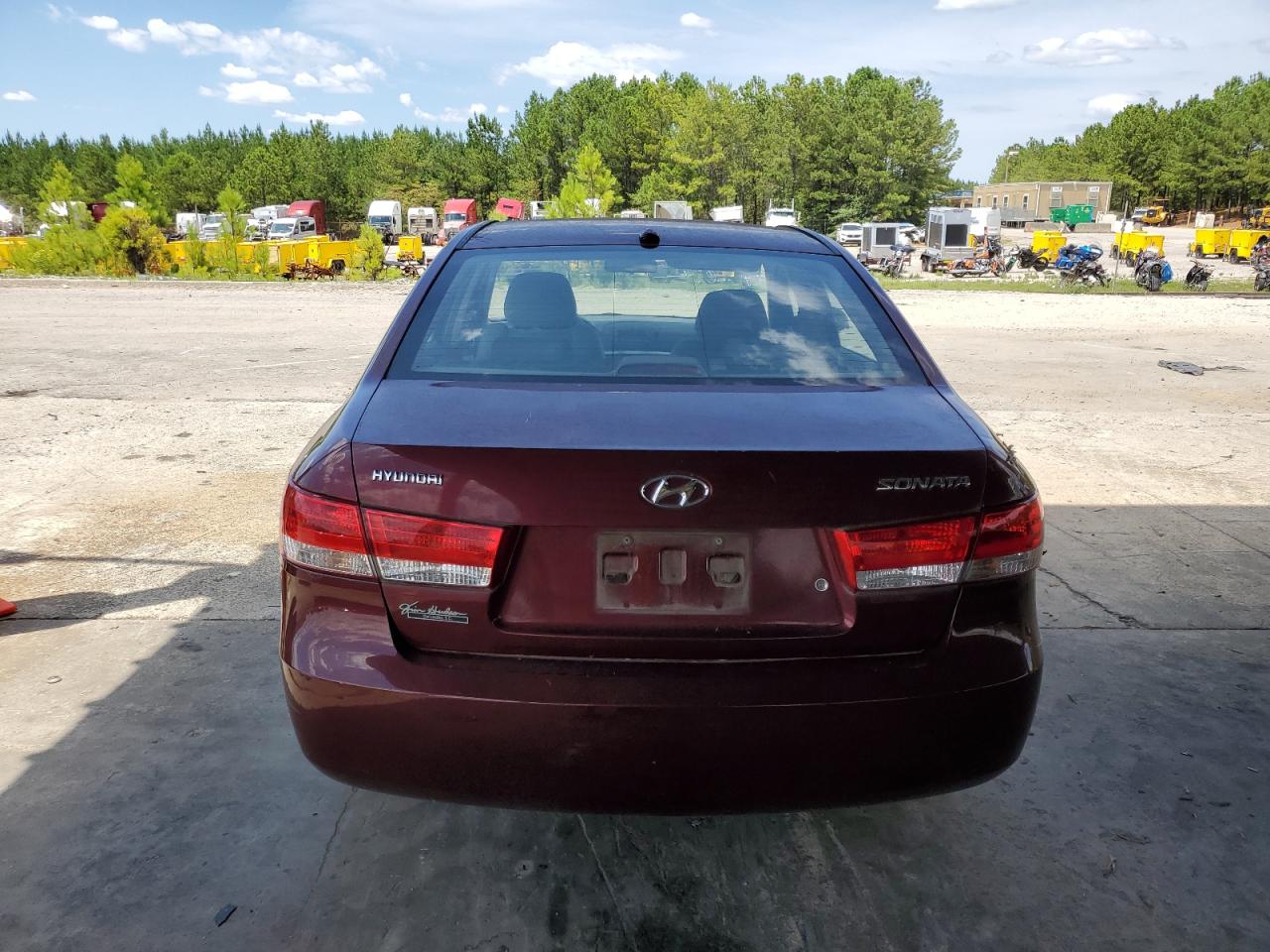2007 Hyundai Sonata Gls VIN: 5NPET46C57H289136 Lot: 62301164