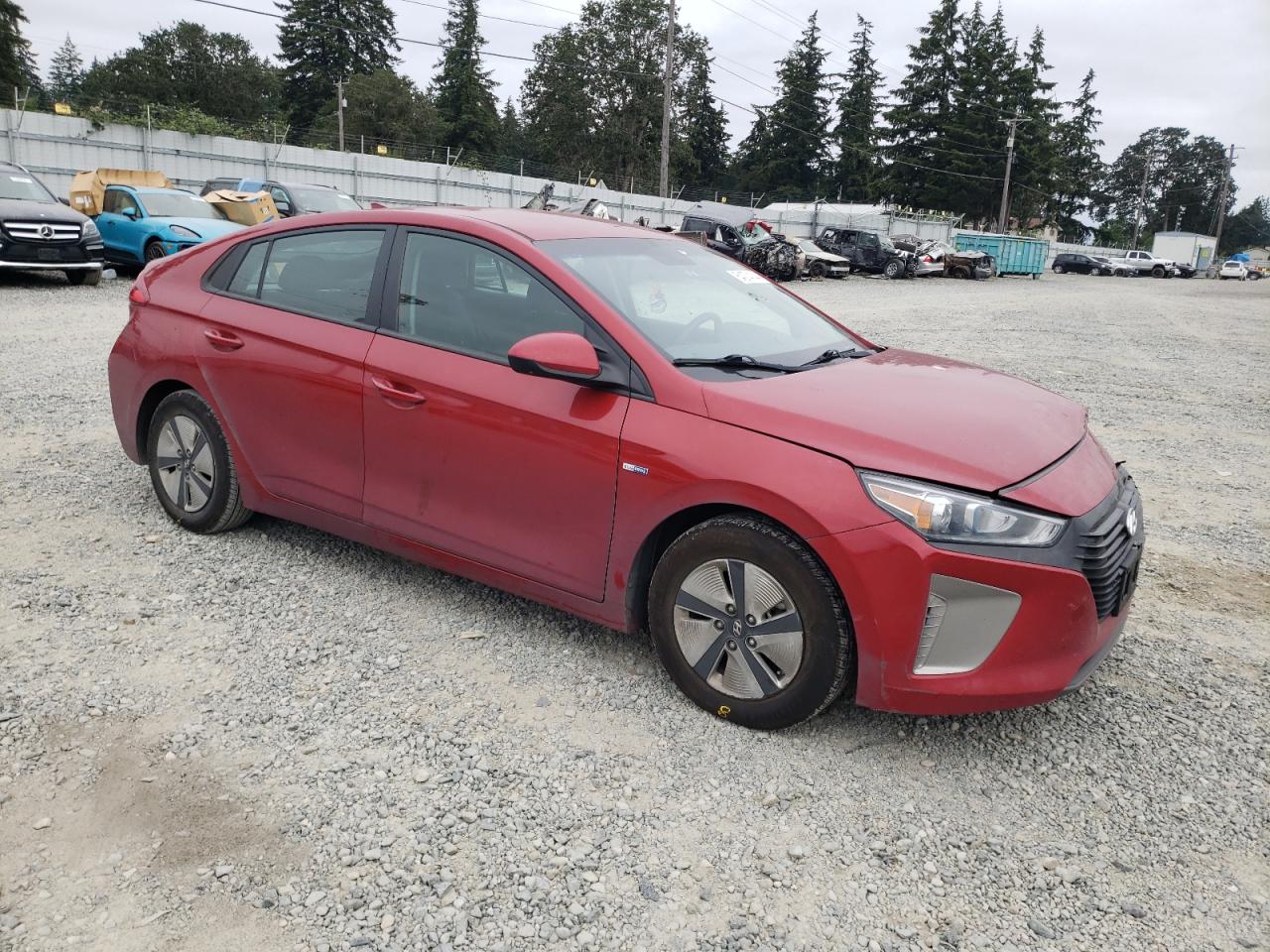 2019 Hyundai Ioniq Blue VIN: KMHC65LC4KU163756 Lot: 64274144