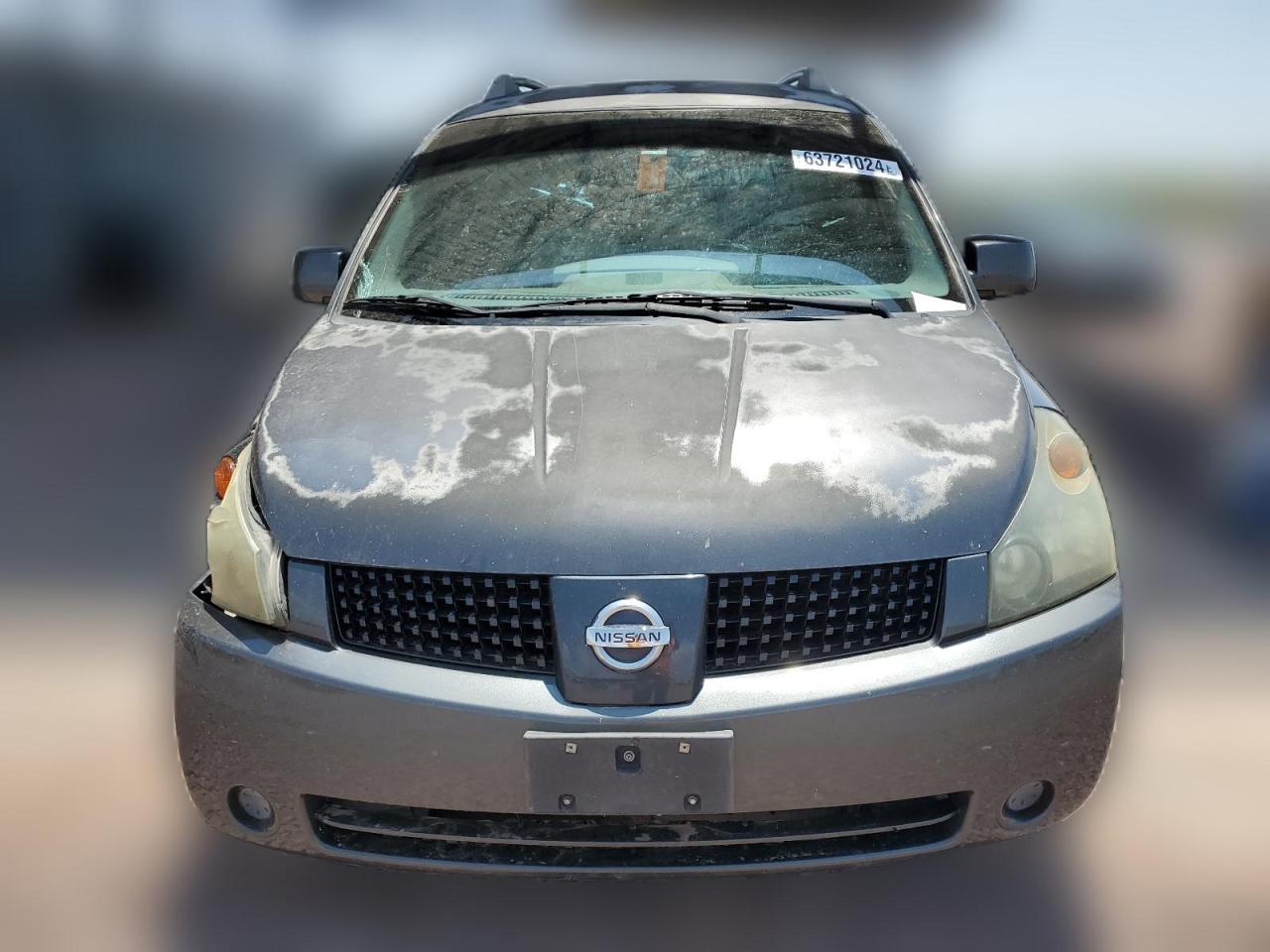 2005 Nissan Quest S VIN: 5N1BV28U65N134871 Lot: 63721024