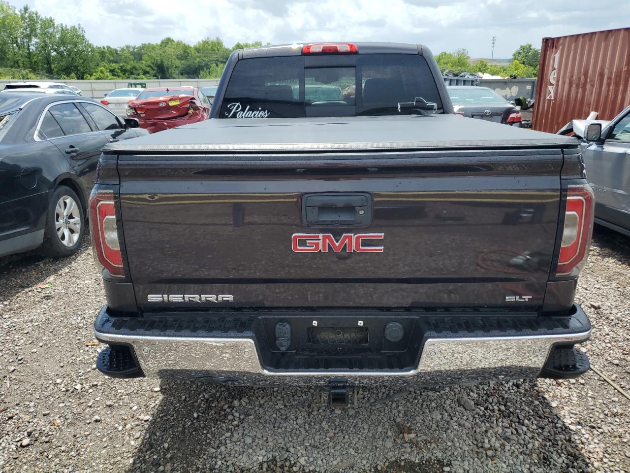 2016 GMC Sierra K1500 Slt VIN: 3GTU2NEC8GG163545 Lot: 62753054