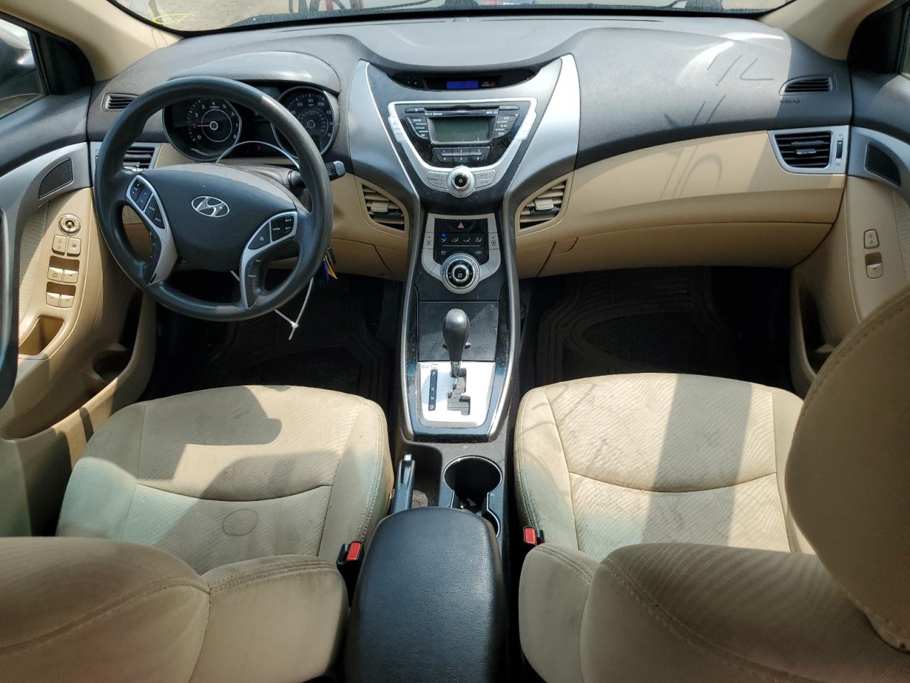 2012 Hyundai Elantra Gls VIN: 5NPDH4AE2CH104301 Lot: 63818714