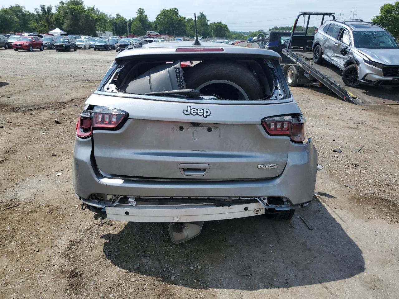 2022 Jeep Compass Latitude VIN: 3C4NJCBB3NT150469 Lot: 63428444