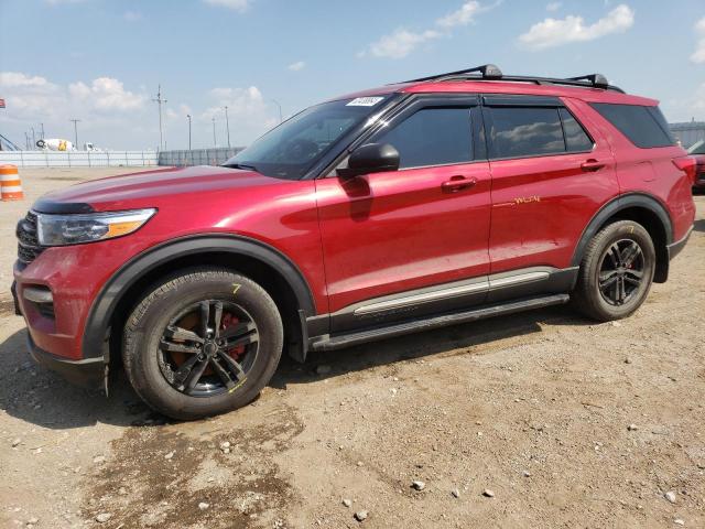  FORD EXPLORER 2023 Красный