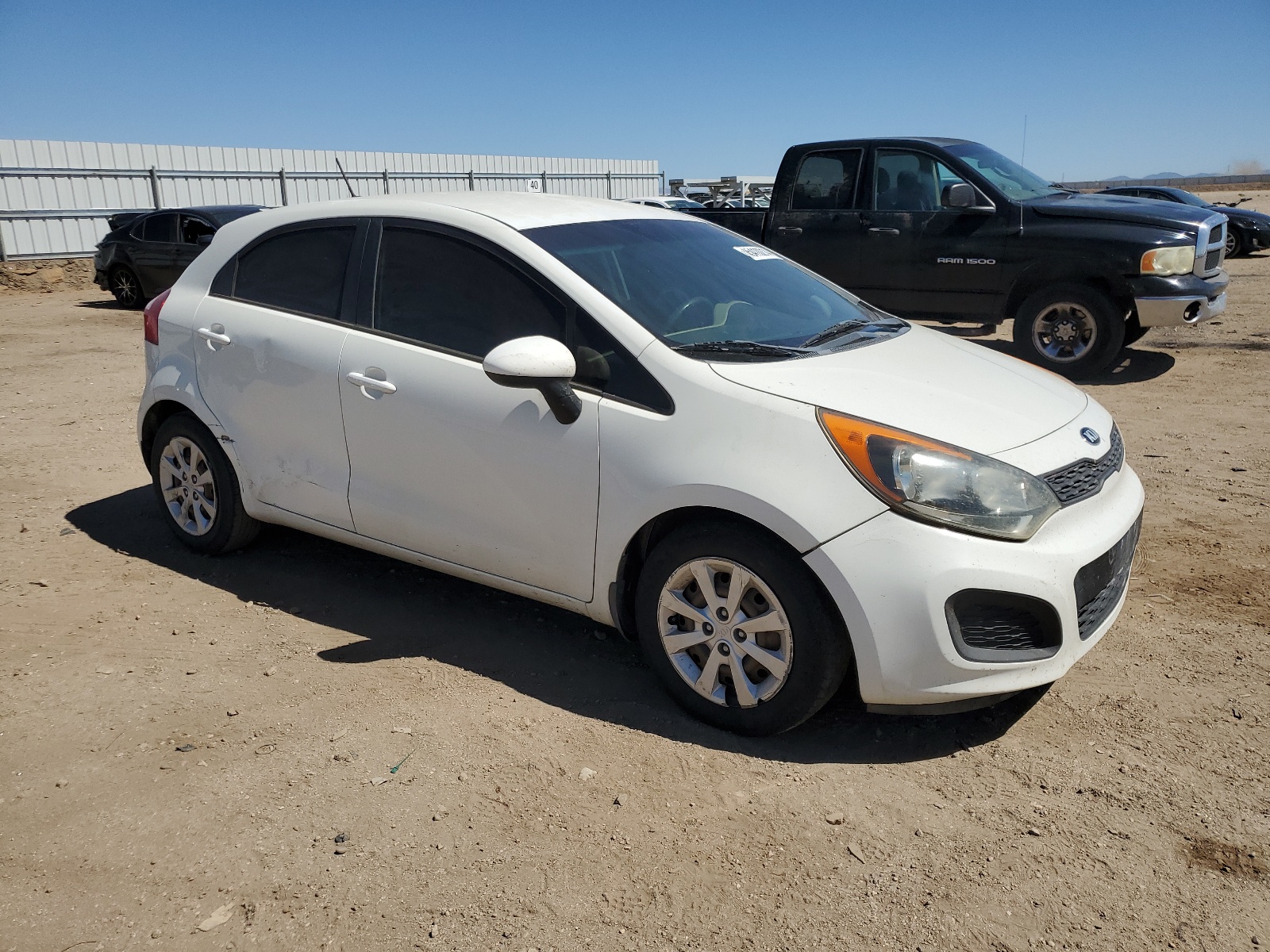 2014 Kia Rio Lx vin: KNADM5A38E6350263