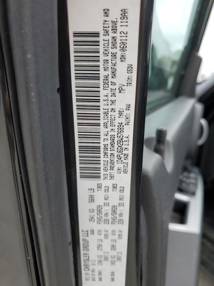 1D4PU6GX2BW576894 2011 Dodge Nitro Detonator