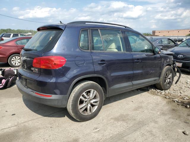  VOLKSWAGEN TIGUAN 2016 Синій