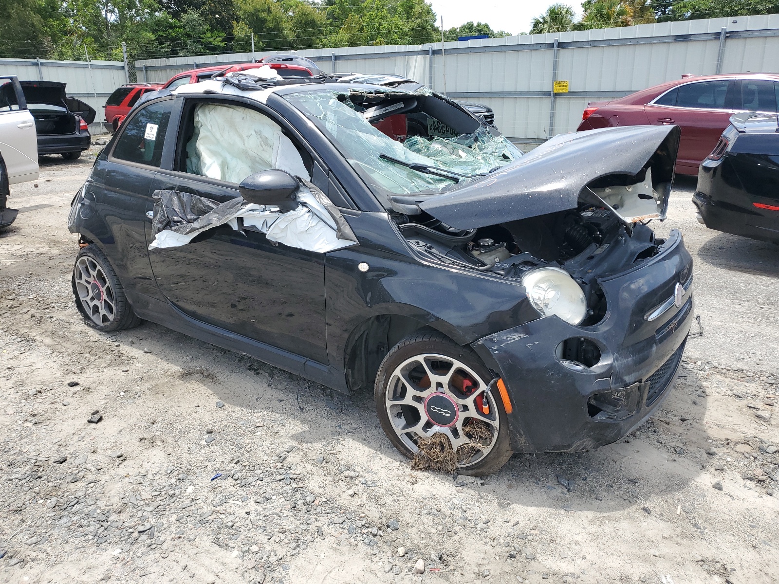 2013 Fiat 500 Sport vin: 3C3CFFBR1DT593570