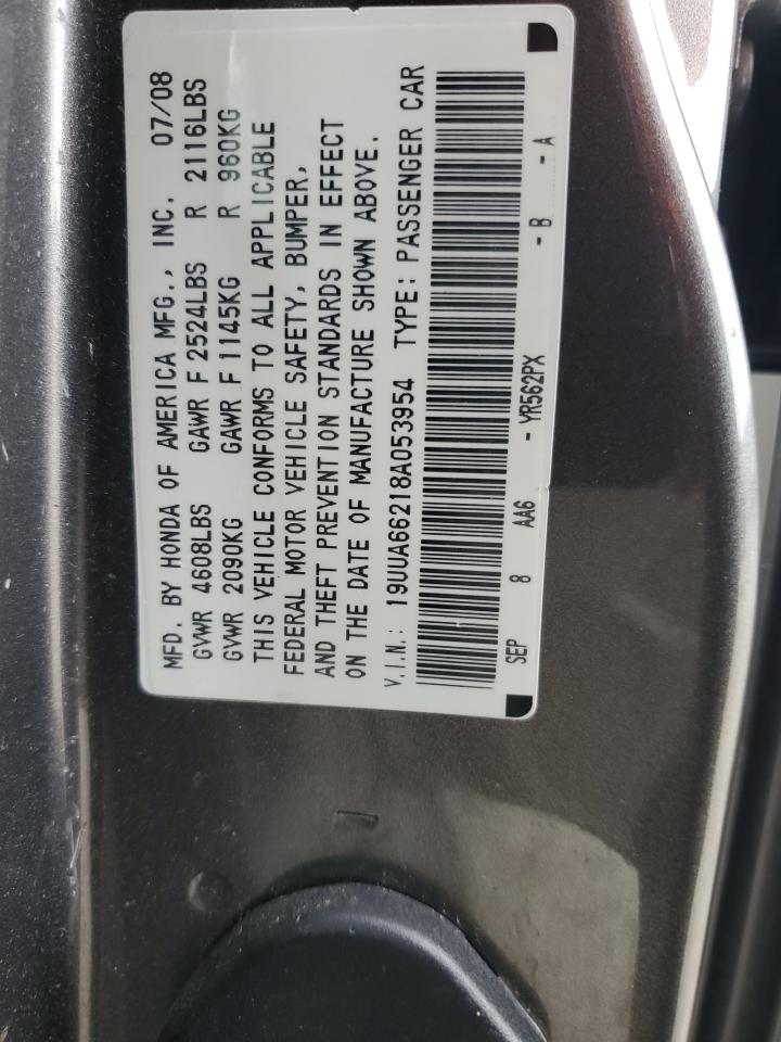 19UUA66218A053954 2008 Acura Tl