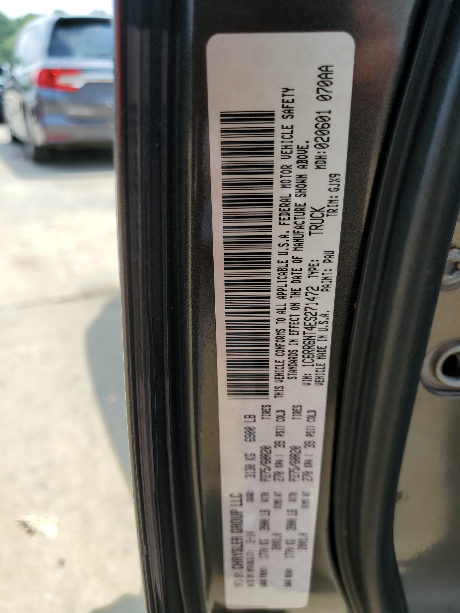 1C6RR6NT4ES271472 2014 Ram 1500 Laramie