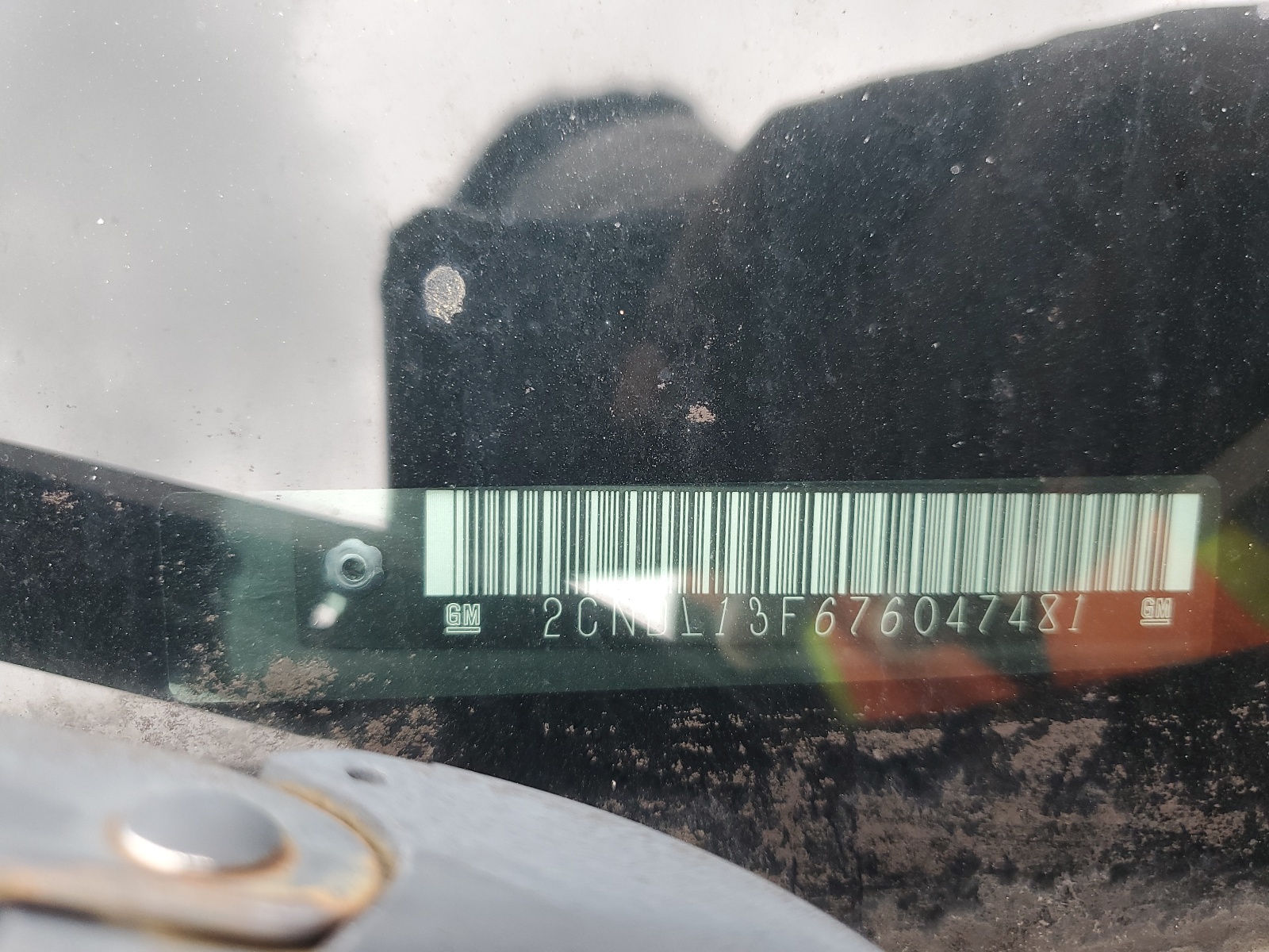 2CNDL13F676047481 2007 Chevrolet Equinox Ls