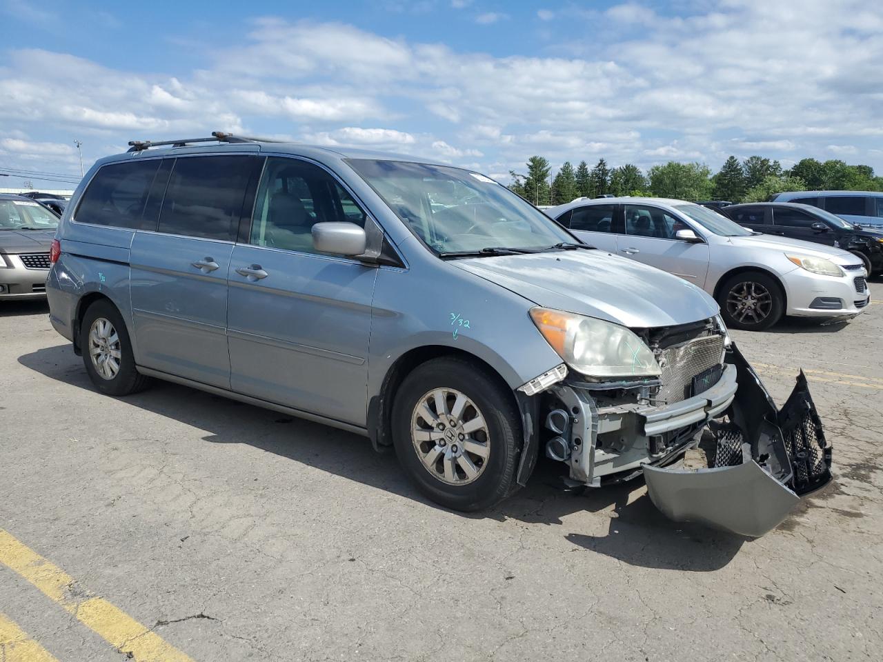 2009 Honda Odyssey Ex VIN: 5FNRL38459B023151 Lot: 62275414