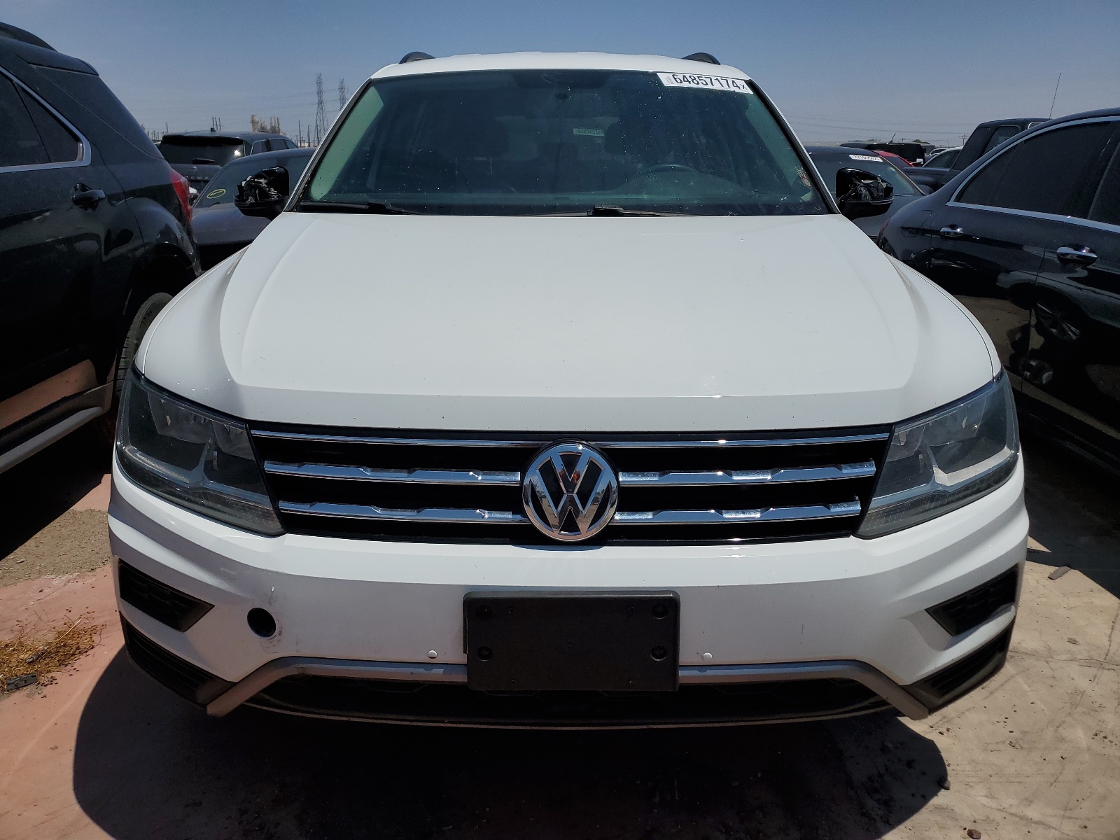 2018 Volkswagen Tiguan S vin: 3VV0B7AX9JM076489