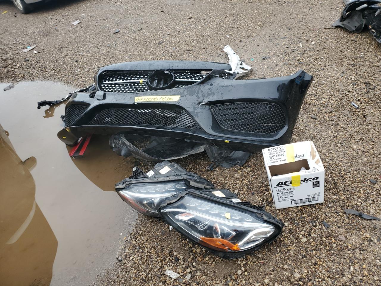 2017 Mercedes-Benz C 43 4Matic Amg VIN: 55SWF6EB4HU185073 Lot: 60340454