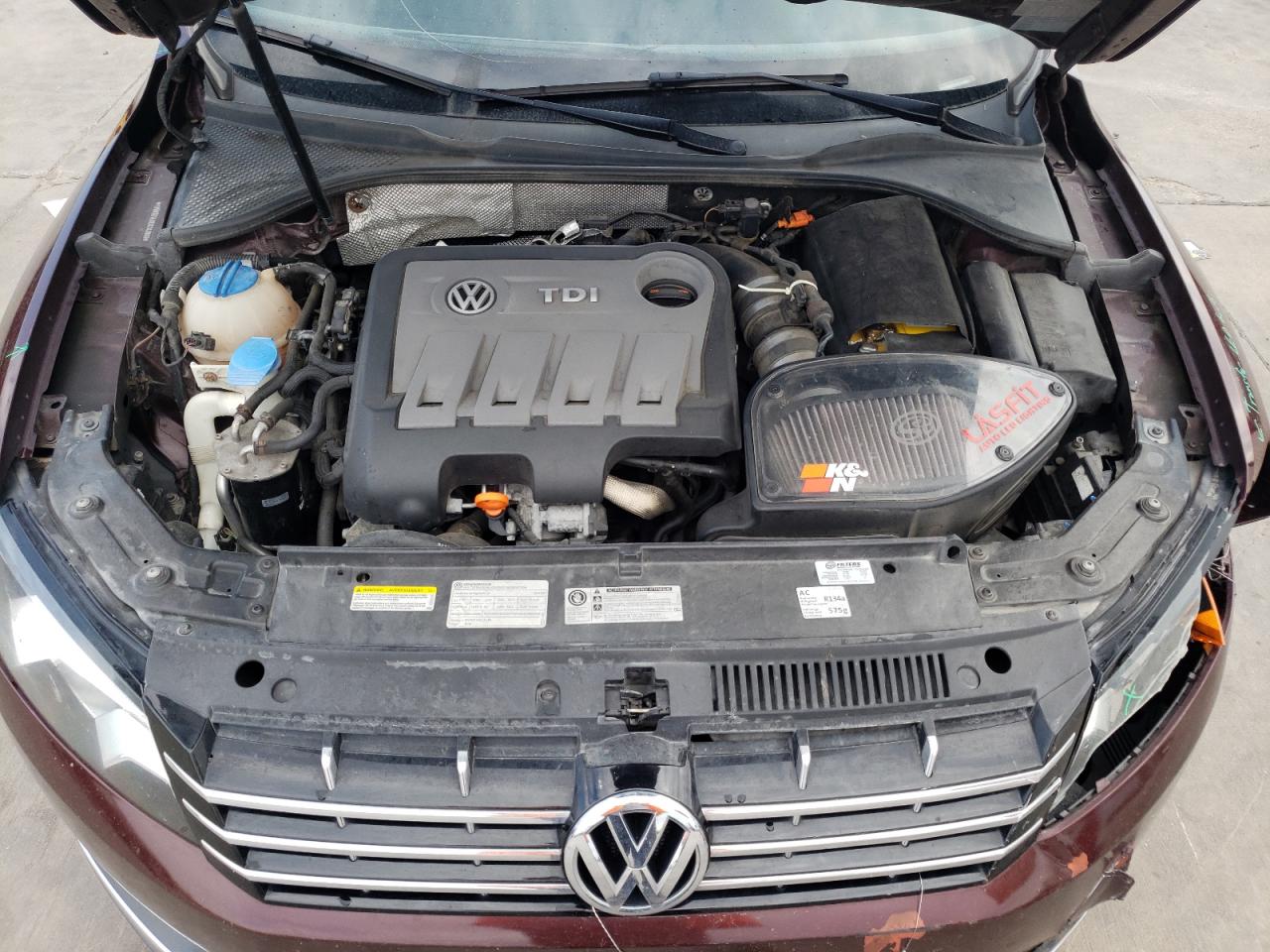 2013 Volkswagen Passat Sel VIN: 1VWCN7A3XDC142969 Lot: 64064724