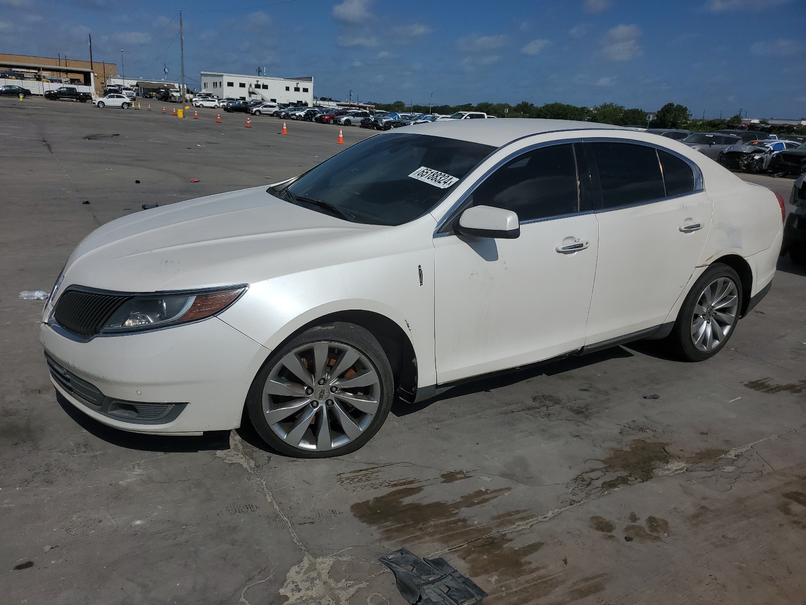 2013 Lincoln Mks vin: 1LNHL9DK6DG602419