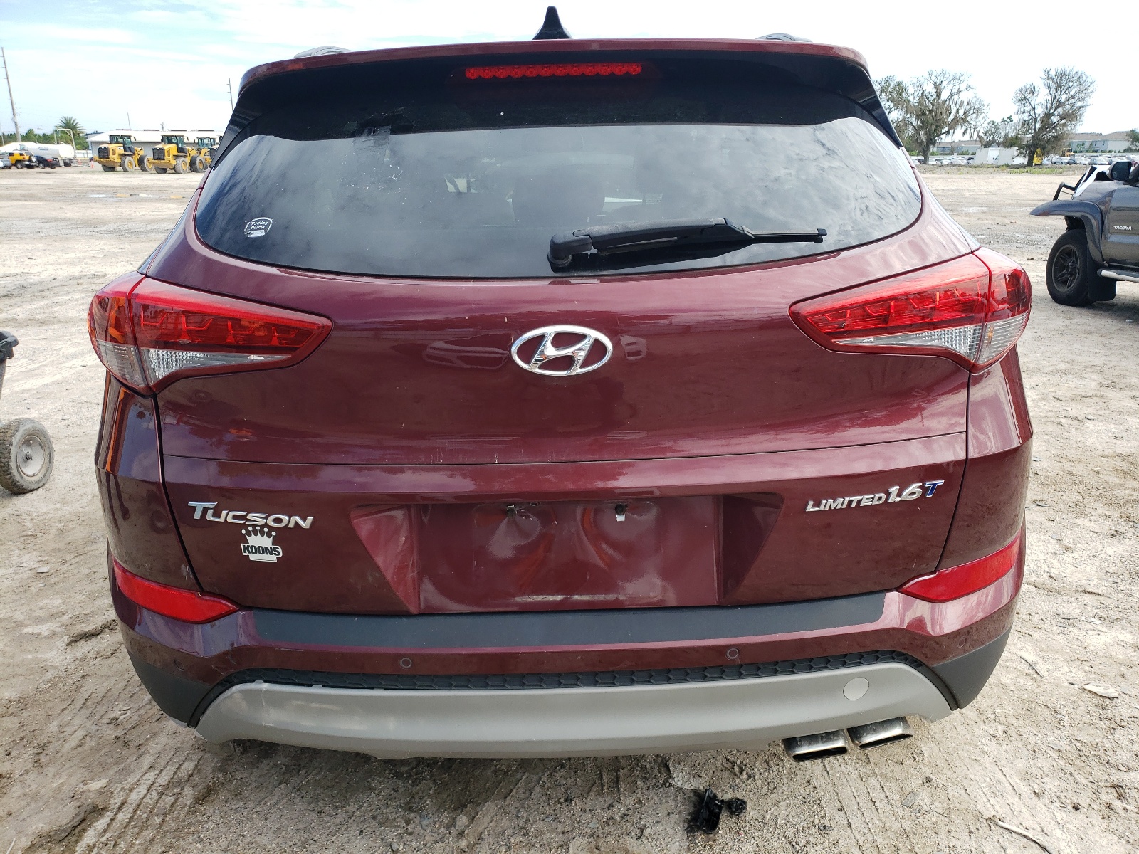 2017 Hyundai Tucson Limited vin: KM8J33A22HU315377