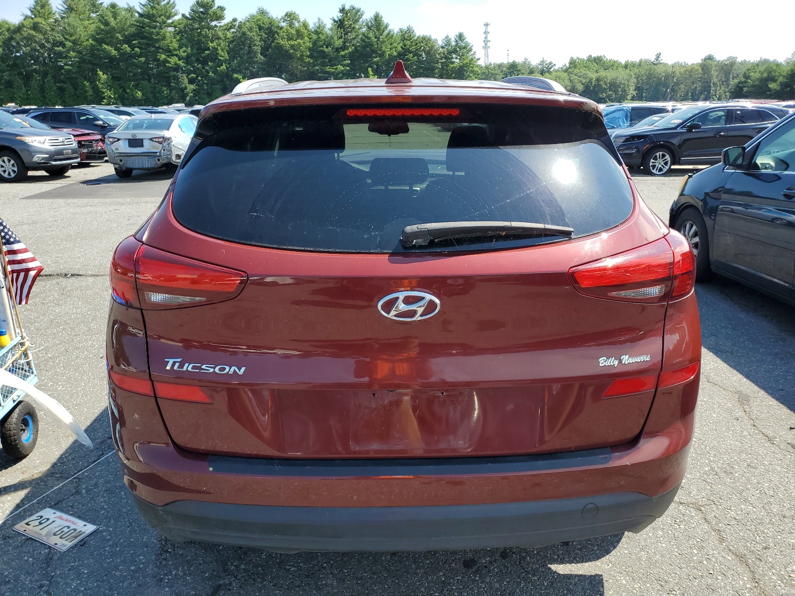 2020 Hyundai Tucson Limited vin: KM8J33A44LU109732