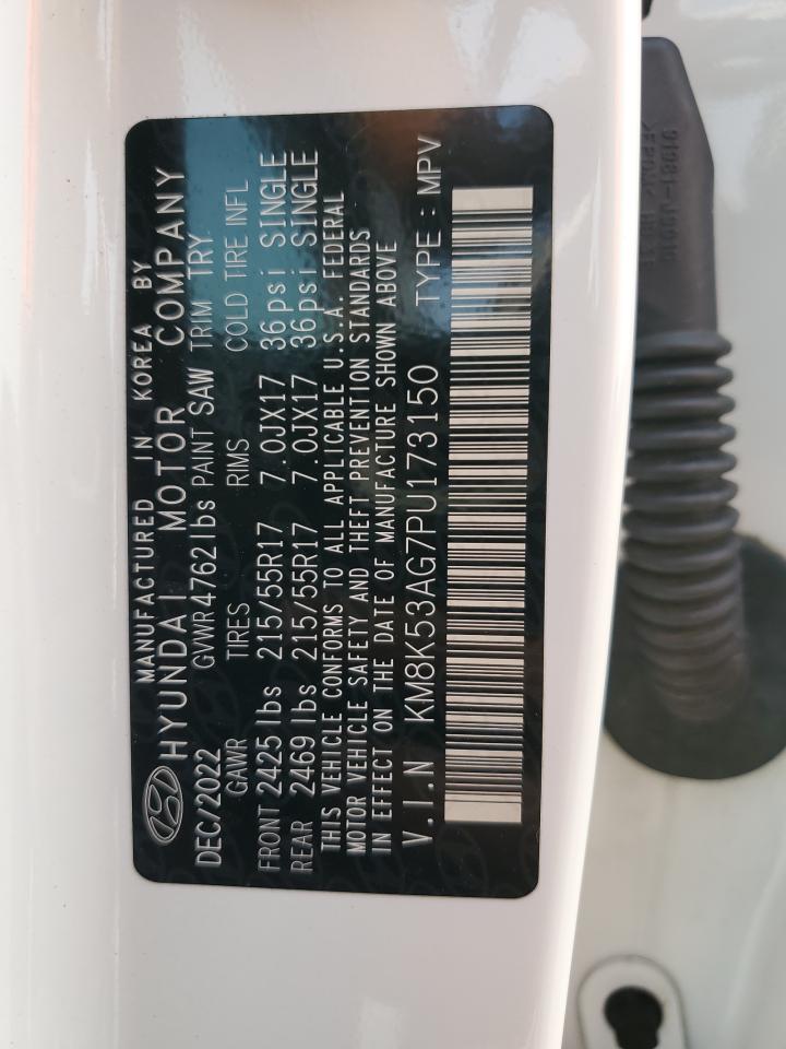 KM8K53AG7PU173150 Hyundai Kona LIMIT 13