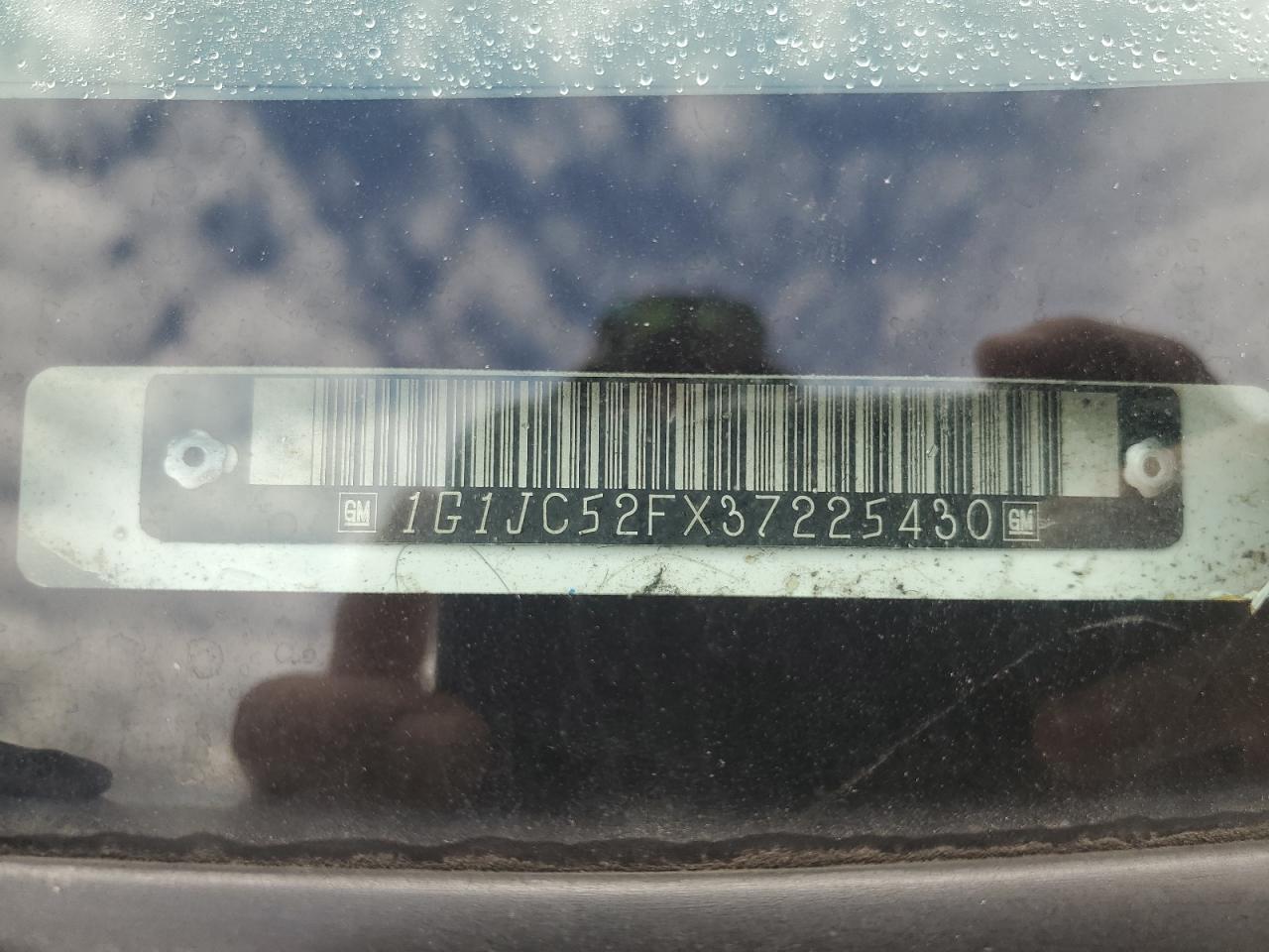 2003 Chevrolet Cavalier VIN: 1G1JC52FX37225430 Lot: 63080674