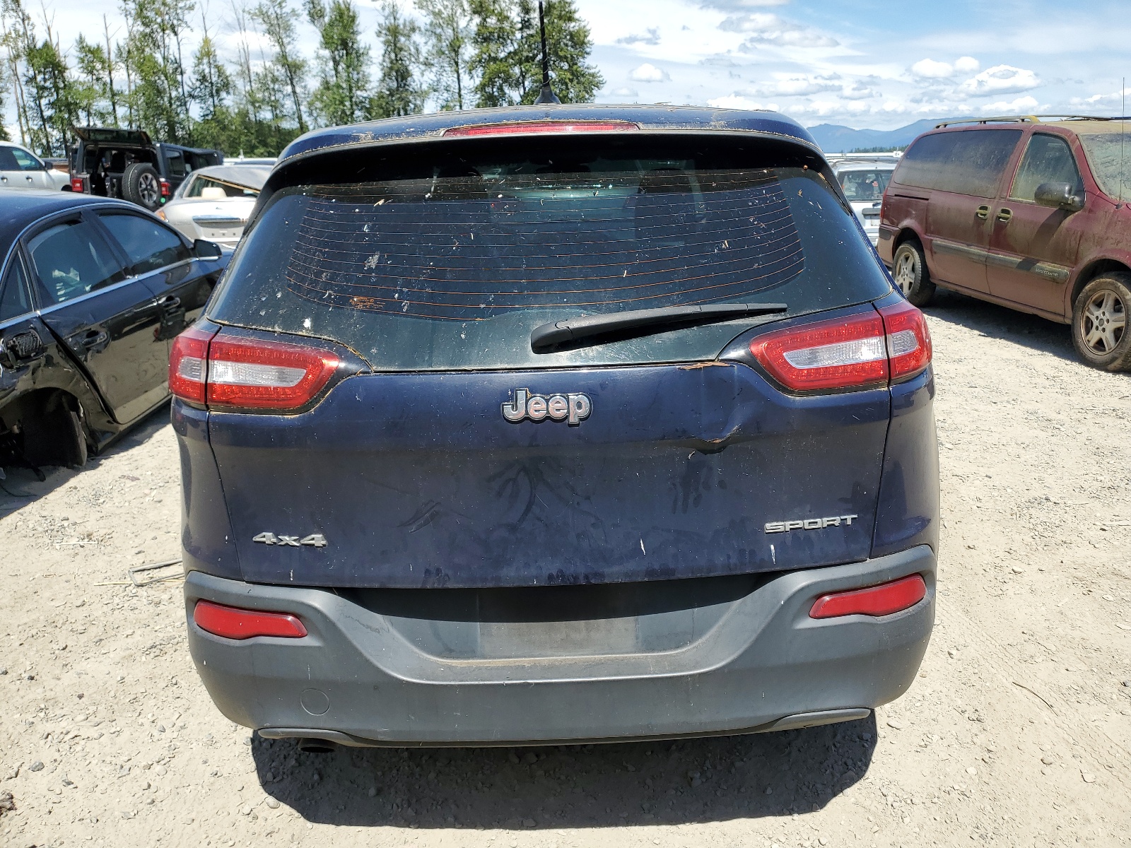 2014 Jeep Cherokee Sport vin: 1C4PJMAB6EW233758