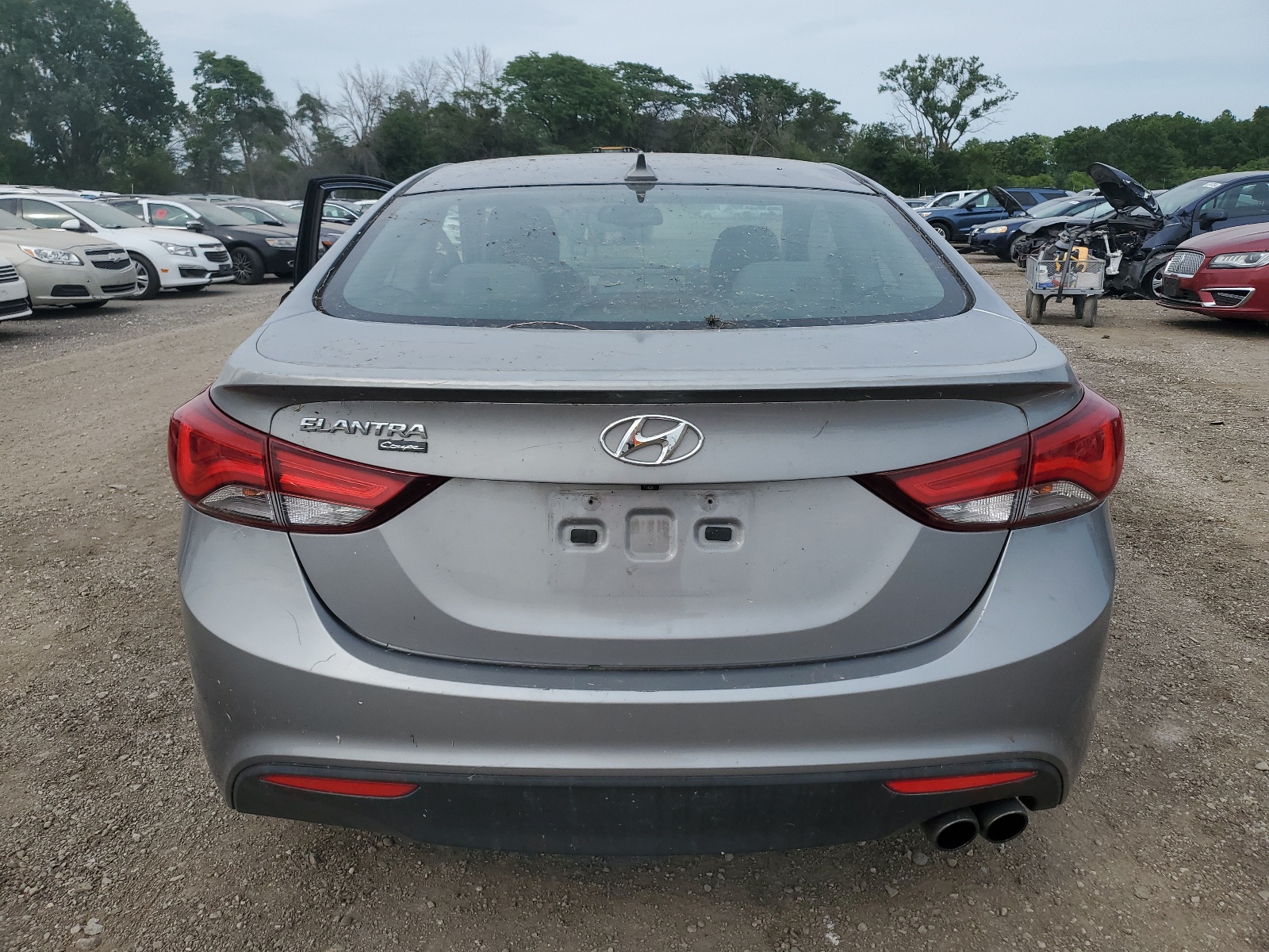 KMHDH6AH1EU026927 2014 Hyundai Elantra Coupe Gs