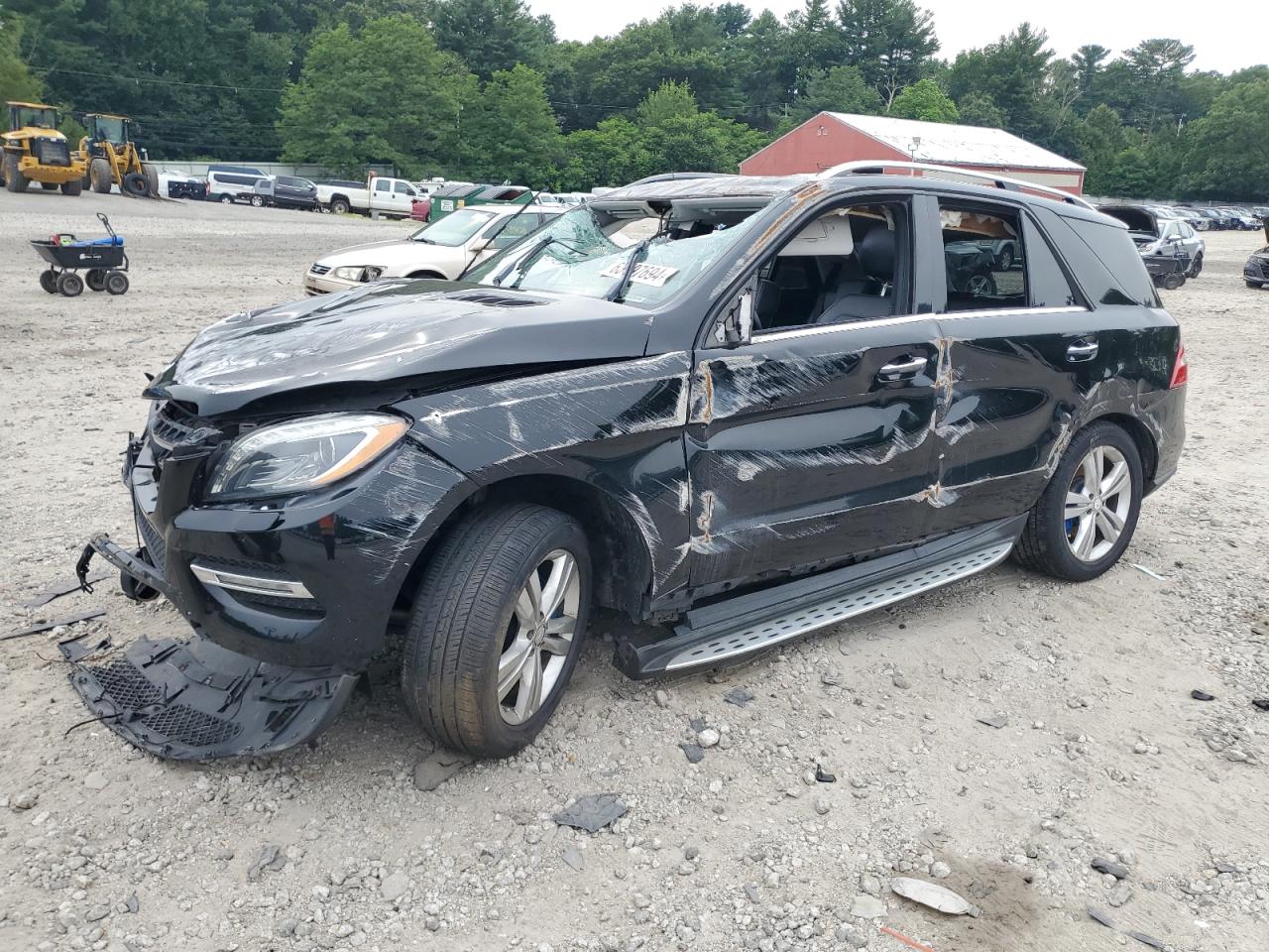 2013 Mercedes-Benz Ml 350 4Matic VIN: 4JGDA5HB8DA111196 Lot: 63197694