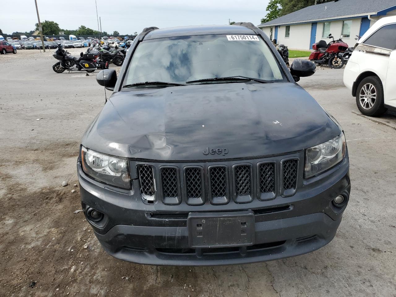 2017 Jeep Compass Latitude VIN: 1C4NJDEB6HD121589 Lot: 61750114