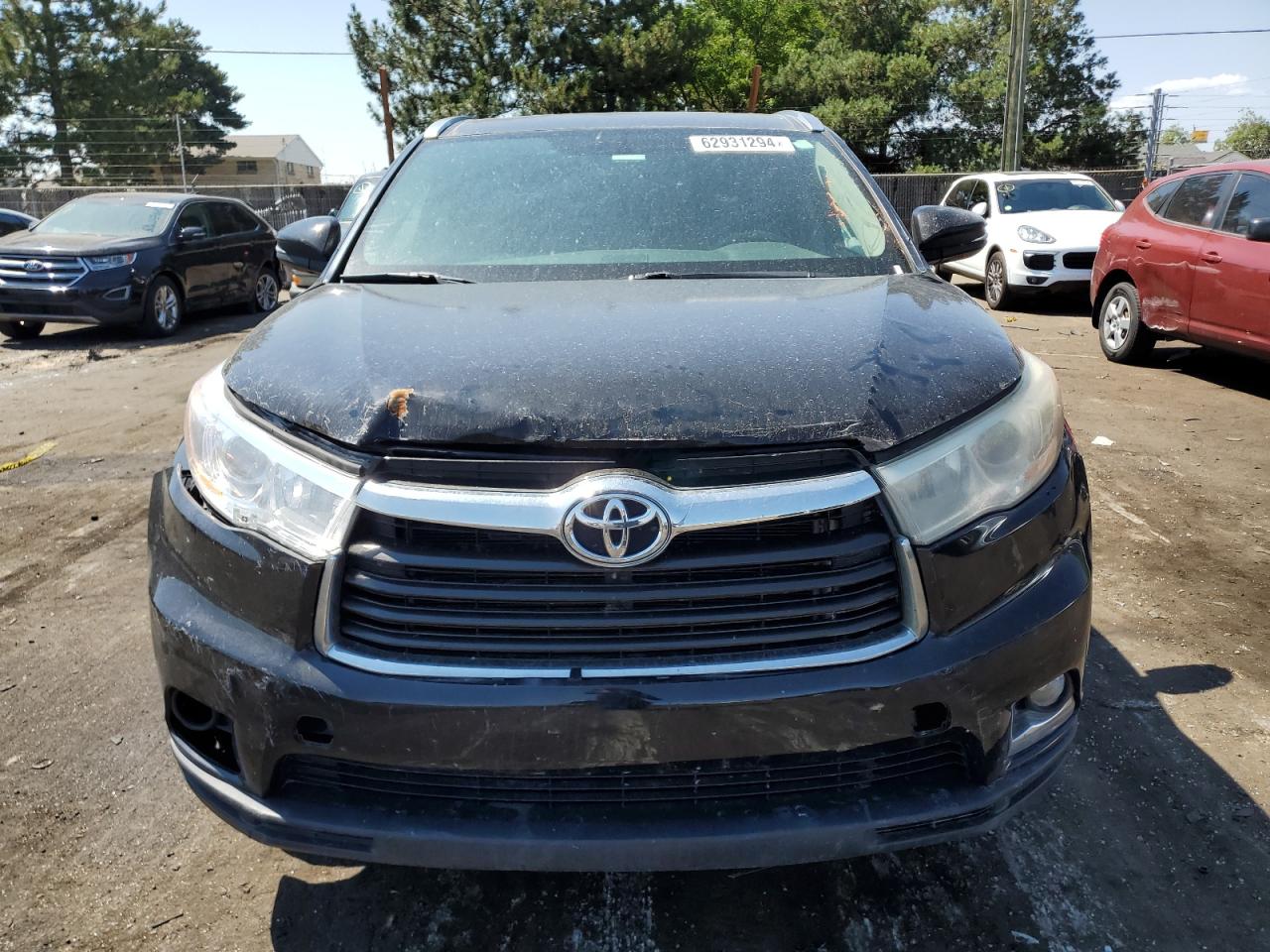 2015 Toyota Highlander Limited VIN: 5TDDKRFH3FS089615 Lot: 62931294