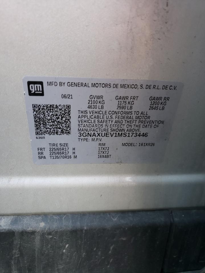 3GNAXUEV1MS173446 2021 CHEVROLET EQUINOX - Image 13