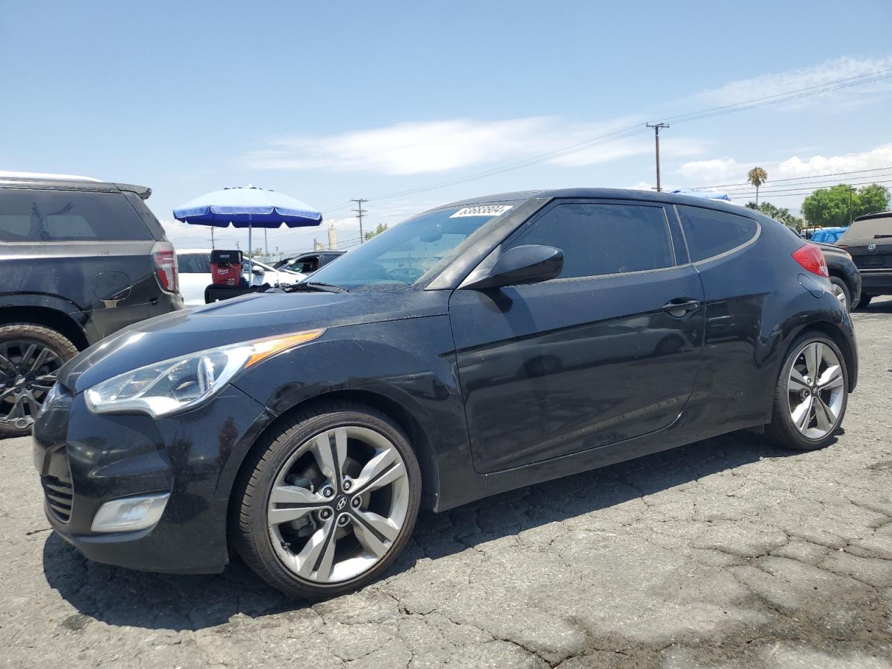 2016 Hyundai Veloster VIN: KMHTC6AD5GU250468 Lot: 63683804