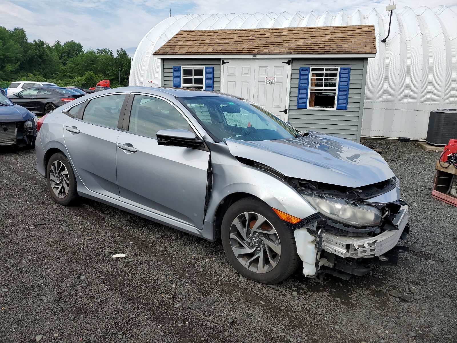 2017 Honda Civic Ex vin: 19XFC2F75HE005036