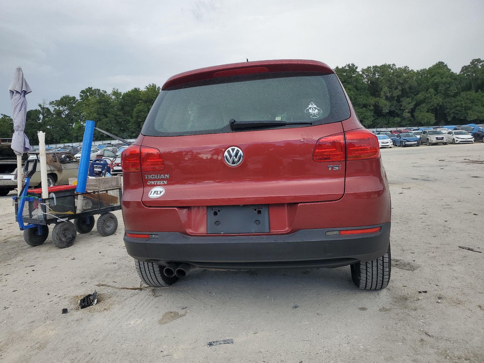 WVGAV7AX8GW021627 2016 Volkswagen Tiguan S