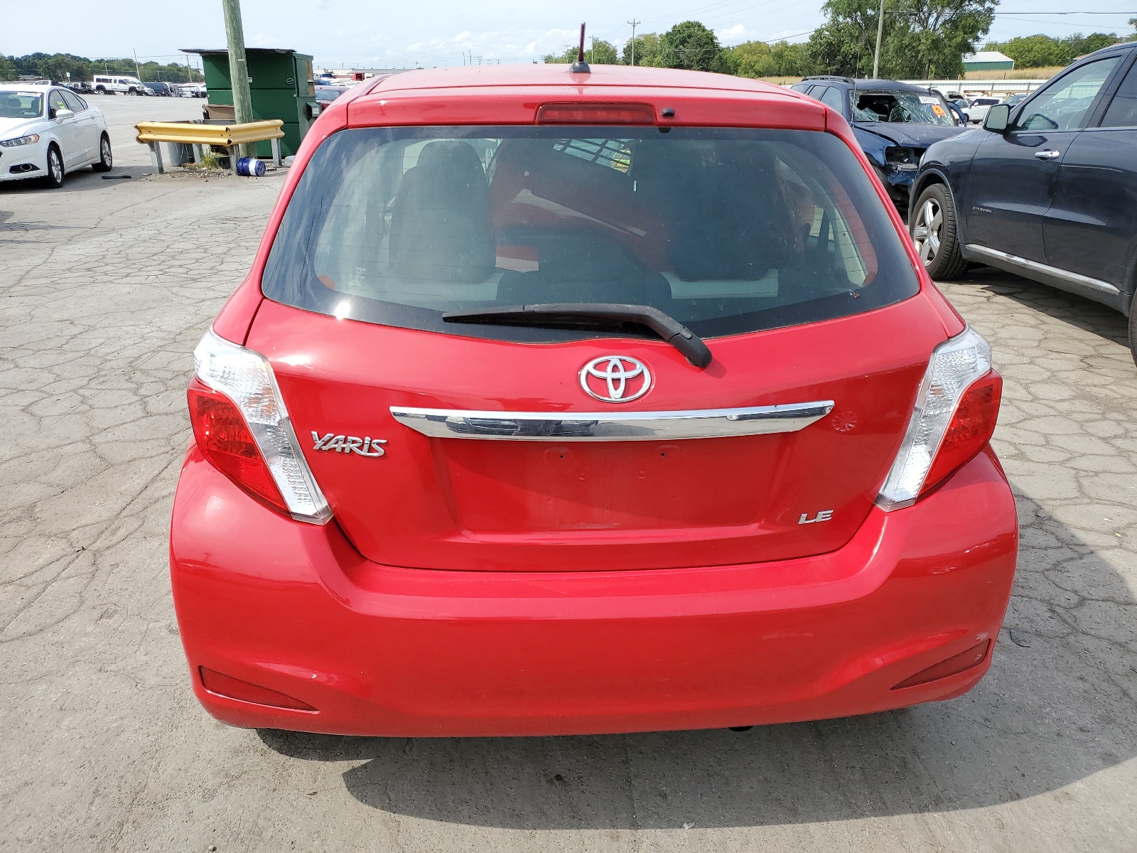 JTDKTUD3XCD526127 2012 Toyota Yaris