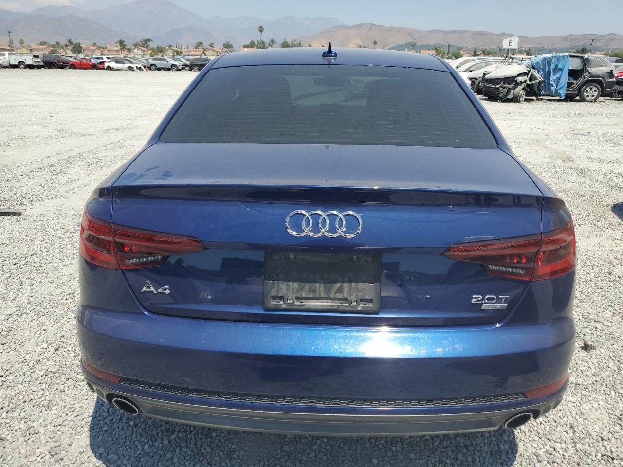 2018 Audi A4 Premium VIN: WAUKMAF47JA117919 Lot: 62350714