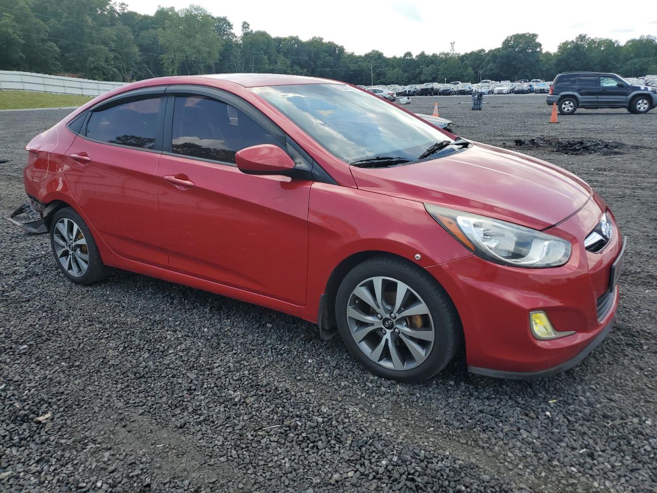 2013 Hyundai Accent Gls VIN: KMHCT4AE2DU388767 Lot: 62247704