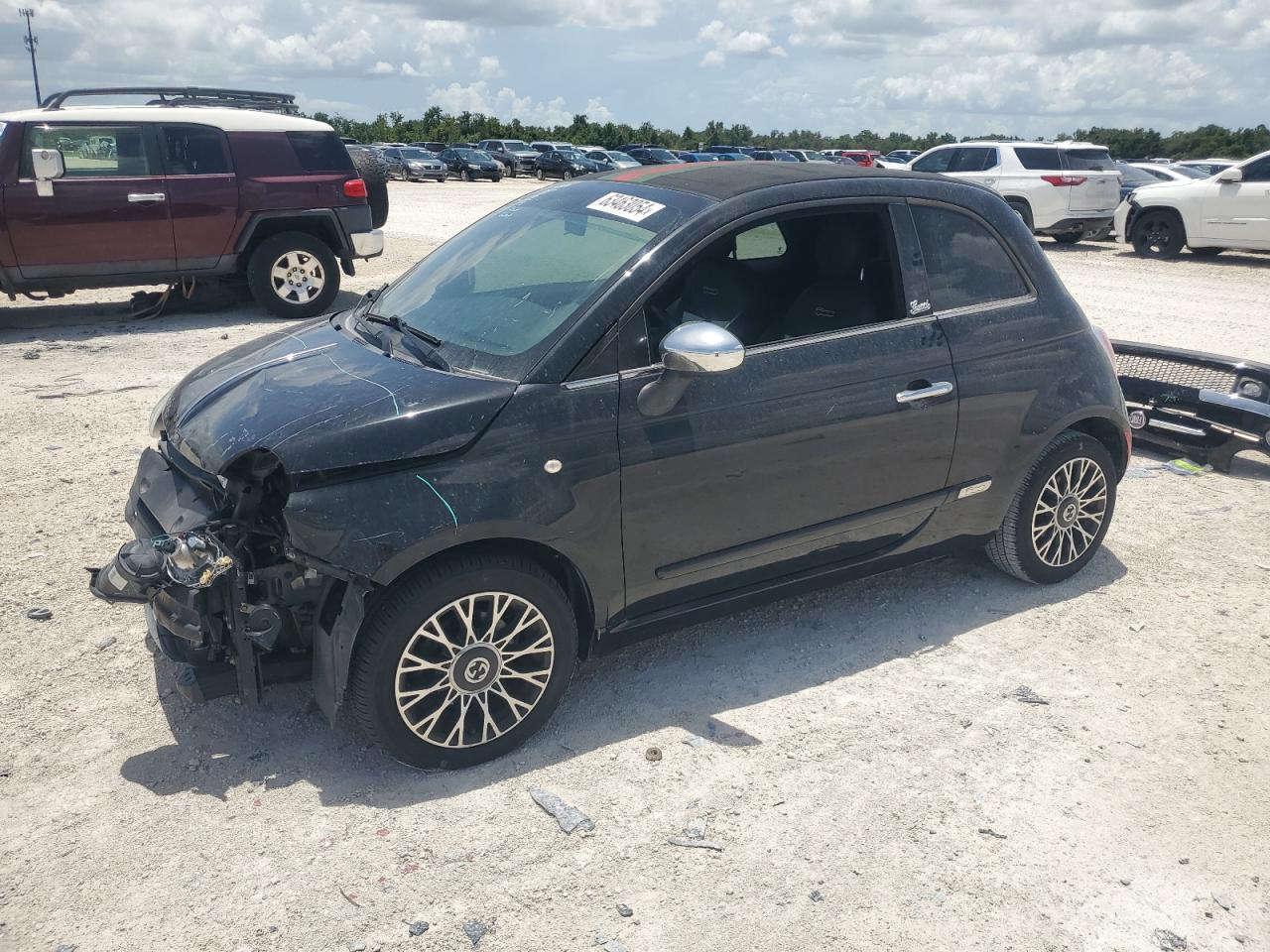 2012 Fiat 500 Lounge VIN: 3C3CFFER8CT295740 Lot: 63463054