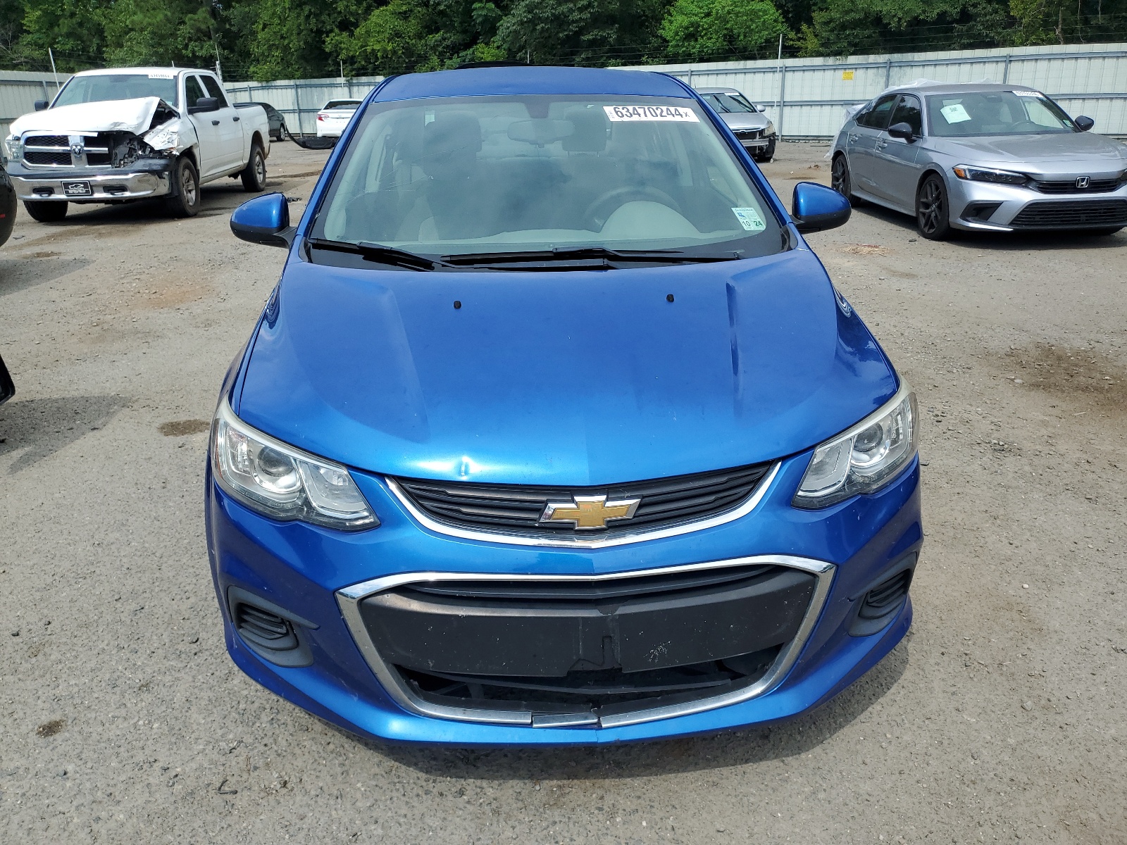 2017 Chevrolet Sonic Ls vin: 1G1JB5SH0H4151190