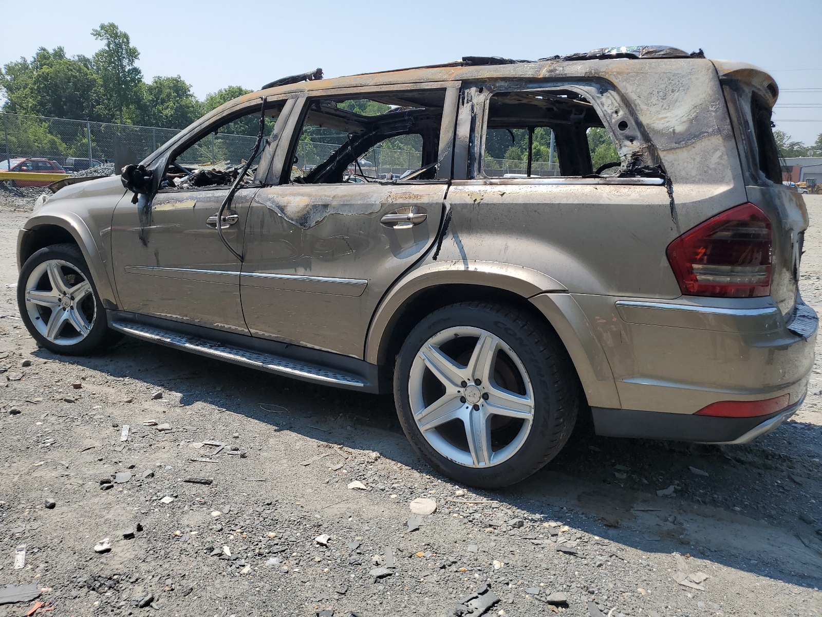 4JGBF8GE1AA548572 2010 Mercedes-Benz Gl 550 4Matic