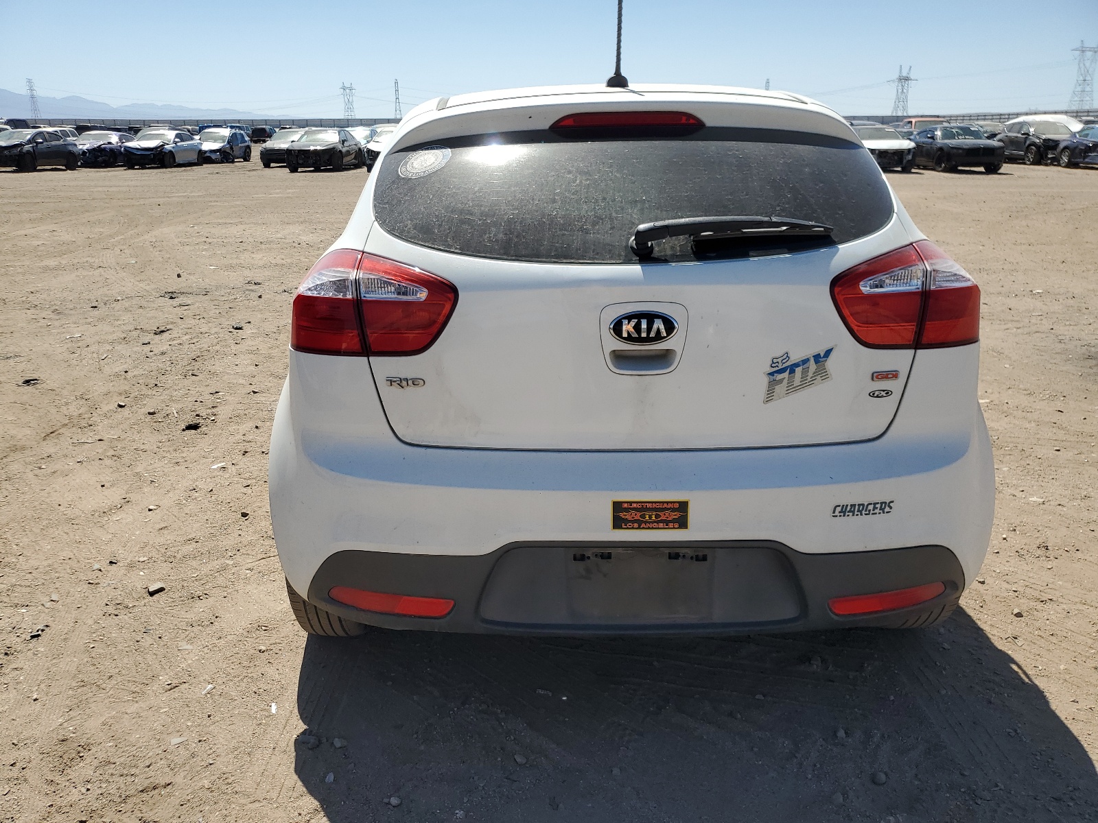 KNADM5A38E6350263 2014 Kia Rio Lx