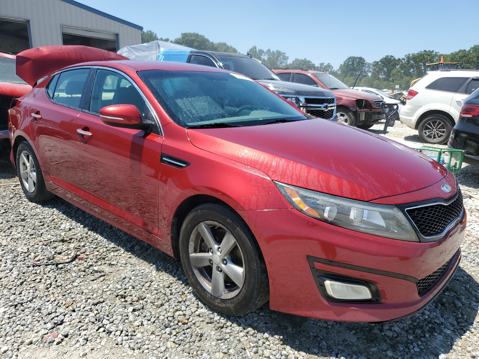 2014 Kia Optima Lx vin: 5XXGM4A71EG287604