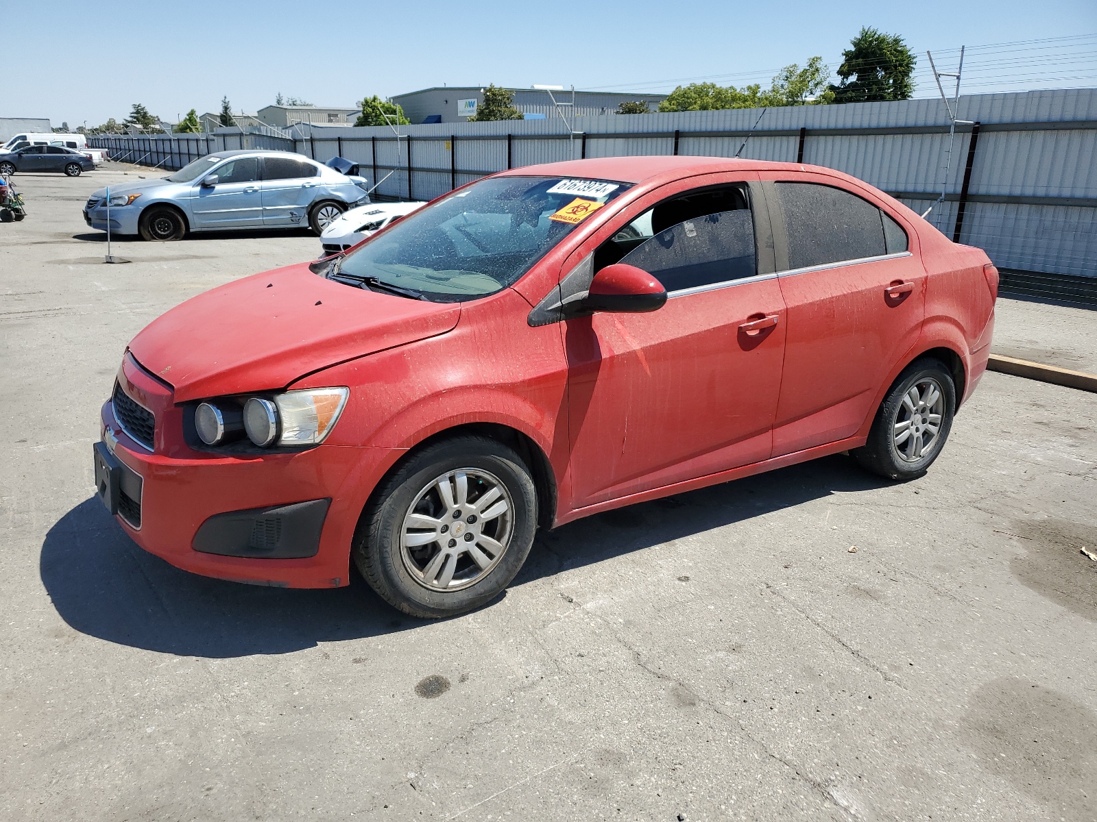 2012 Chevrolet Sonic Lt vin: 1G1JC5SH4C4105402