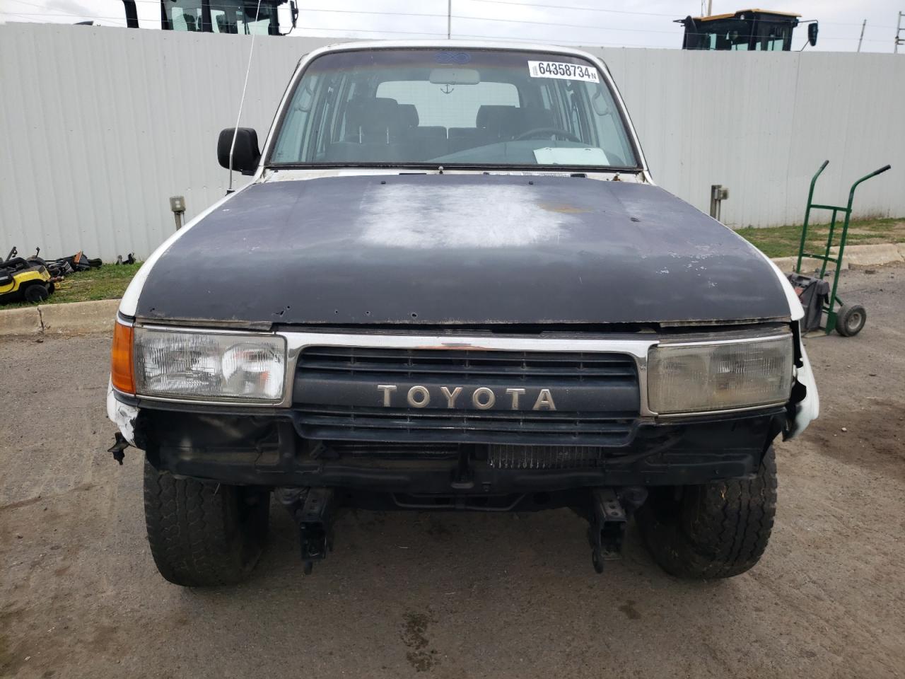 1991 Toyota Land Cruiser Fj80 VIN: JT3FJ80W0M0028529 Lot: 64358734