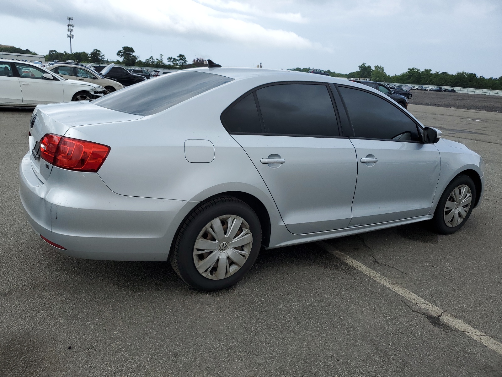 2014 Volkswagen Jetta Se vin: 3VWD17AJ6EM265473