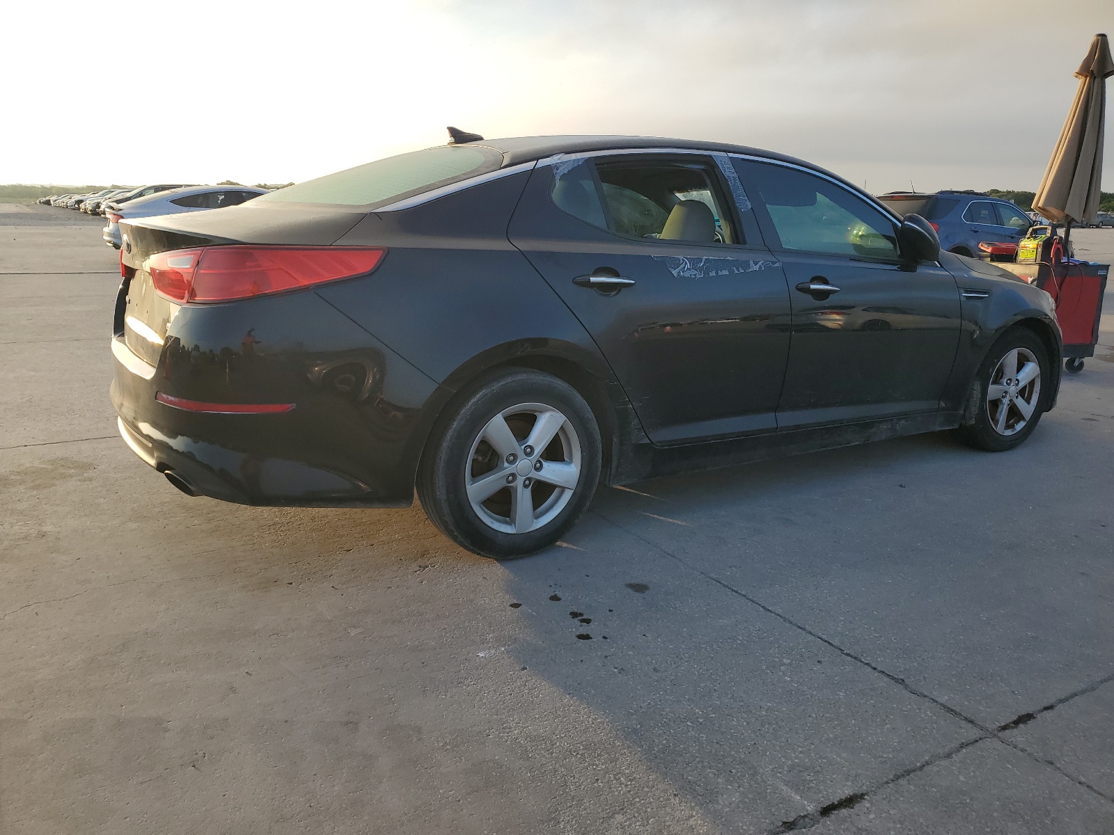 2014 Kia Optima Lx vin: 5XXGM4A76EG273732